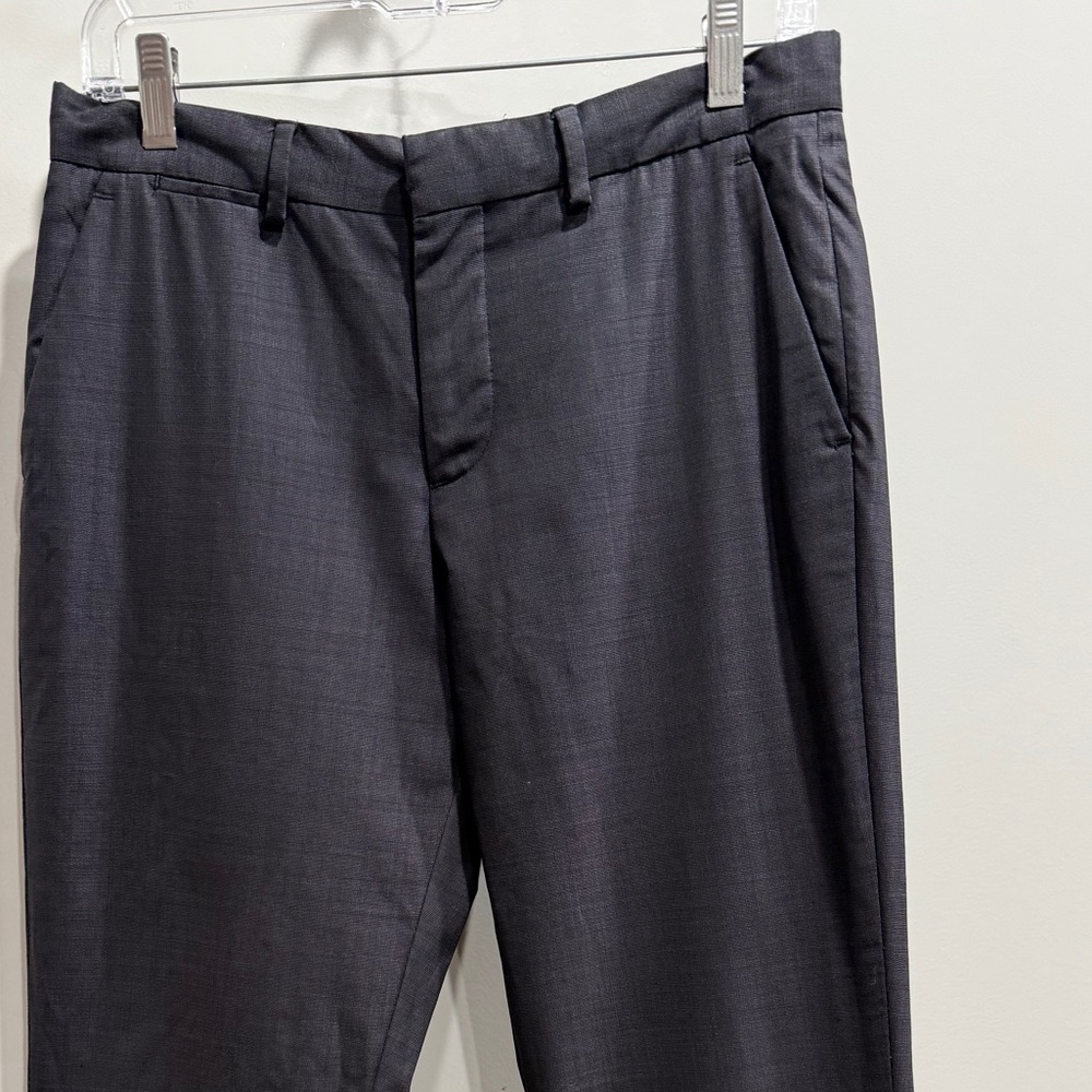 Express Dark Gray Men's photographer pants.